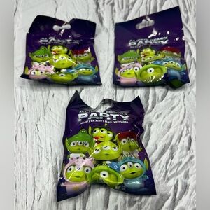 Lot 3x Beast Kingdom Toy Story Disney Pixar MEA-073 Alien Remix Party Blind Bag